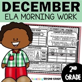 December Morning Work - 2nd Grade Spiral ELA Review Daily 