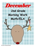 December Morning Work for Second Grade