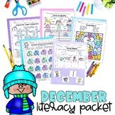 December NO PREP | Morning Work | 3rd Grade Literacy Works