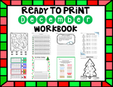 December No Prep Worksheets | Winter Workbook | Ready to Print