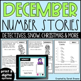 December Number Stories (printable and digital versions)