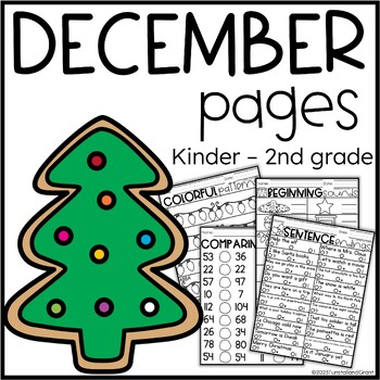 Preview of December Pages K-2