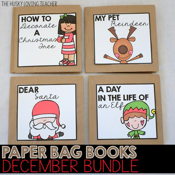 Preview of December Paper Bag Books BUNDLE