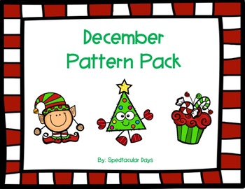 Preview of December Pattern Pack