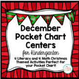 December Pocket Chart Centers