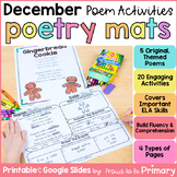 December Poems of the Week - Christmas Poetry Activities f