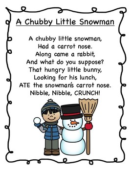 December Poetry Kindergarten & First Grade by Wishful Learning by ...