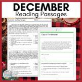 December Reading Comprehension Passages and Questions