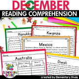 December Reading Comprehension Passages and Questions Chri