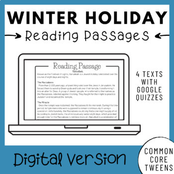 Preview of December Reading Comprehension Passages and Questions | Google Drive
