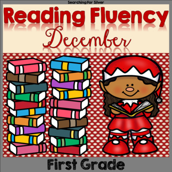 Preview of December Reading Fluency PDF & Digital Ready!