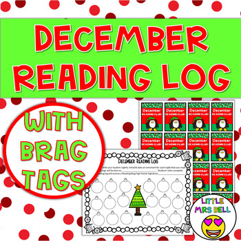 Preview of December Reading Log