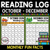 October Reading Log Fall Coloring Pages 2024 Calendar