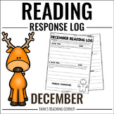 December Reading Response Log (Fiction and Nonfiction)
