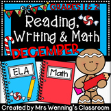 December Reading, Writing, Math, and Crafts for Grades 1 and 2!