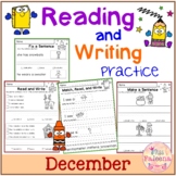 December Reading and Writing Practice