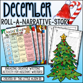 December Roll-A-Story Narrative Writing Activity