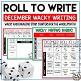 December Roll A Holiday Story Christmas Roll and Write Nar