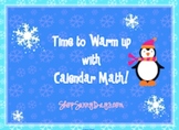 December SMARTboard Calendar Math