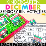 December Sensory Bin Centers for Kindergarten