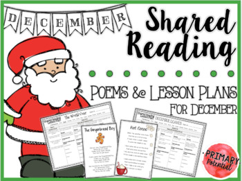 Preview of December Shared Reading: Poems and Lesson Plans