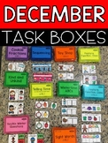 December Task Boxes (Winter Activities for Special Educati