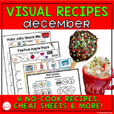 December Visual Recipes | Cheat Sheets | Speech Therapy | 