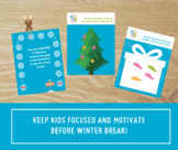 December Winter Activities Worksheets