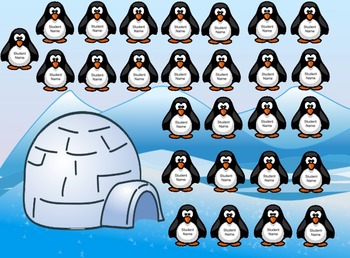 Preview of Winter Penguin Attendance