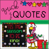 December | Winter Bulletin Board | Kind EDITABLE Flamingo Theme
