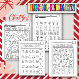 December Winter Christmas Worksheet Activity Preschool Pre