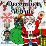 December Word Art
