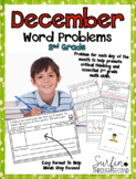 December Word Problems For Second Grade Common Core Aligned