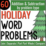 December Addition & Subtraction Word Problems - Holiday Pr