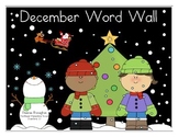 December Word Wall Words