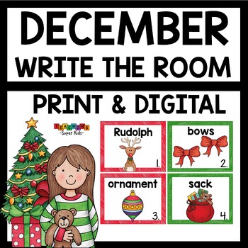 Preview of December Write the Room