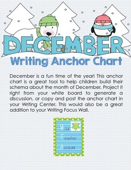 December Anchor Charts and Class Posters - Babbling Abby