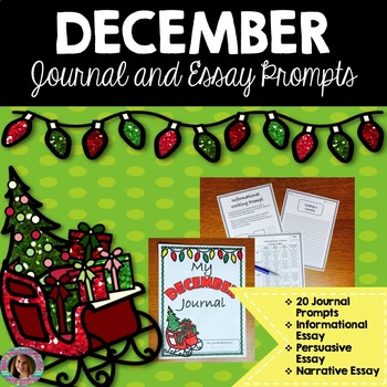 Preview of December Writing Prompts