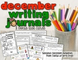 December Writing Journal and Task Cards