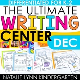 December Writing Center for Kindergarten and 1st Grade