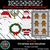 December Writing Craftivities- Christmas and Hanukkah