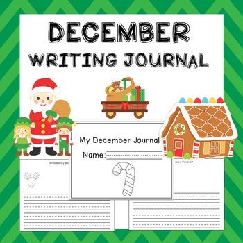 Preview of December Writing Activities / December Writing Journal