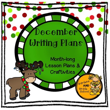 Preview of December Writing Plans - Full Month