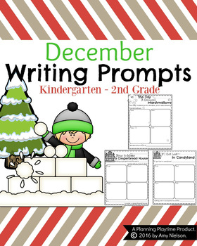 Preview of December Writing Prompts