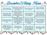 December Writing Prompts