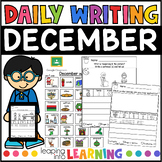 December Kindergarten Writing Prompts | Winter Journal Pro