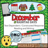 December Writing Prompts & Reading - December Activities -