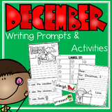 December Writing Prompts for Kindergarten