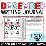 December Writing Prompts and Writing Journal 3rd Grade - 4