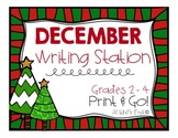December Writing Station